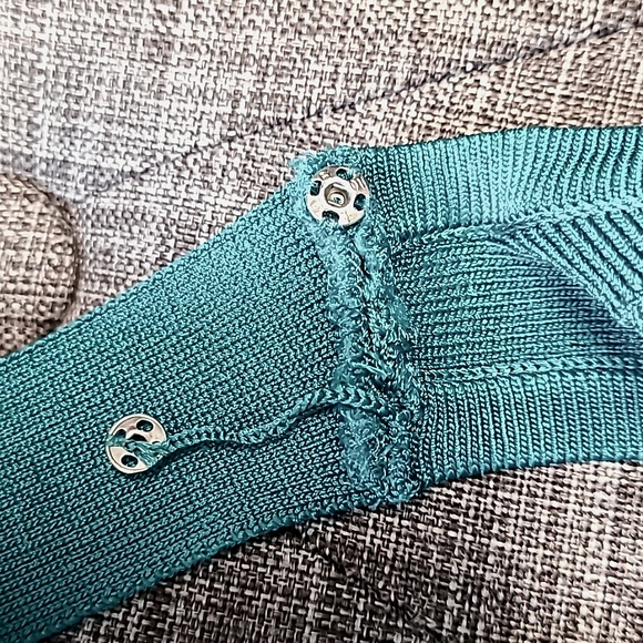 WHBM Teal Knit Tank Size XXS - Picture 3 of 3
